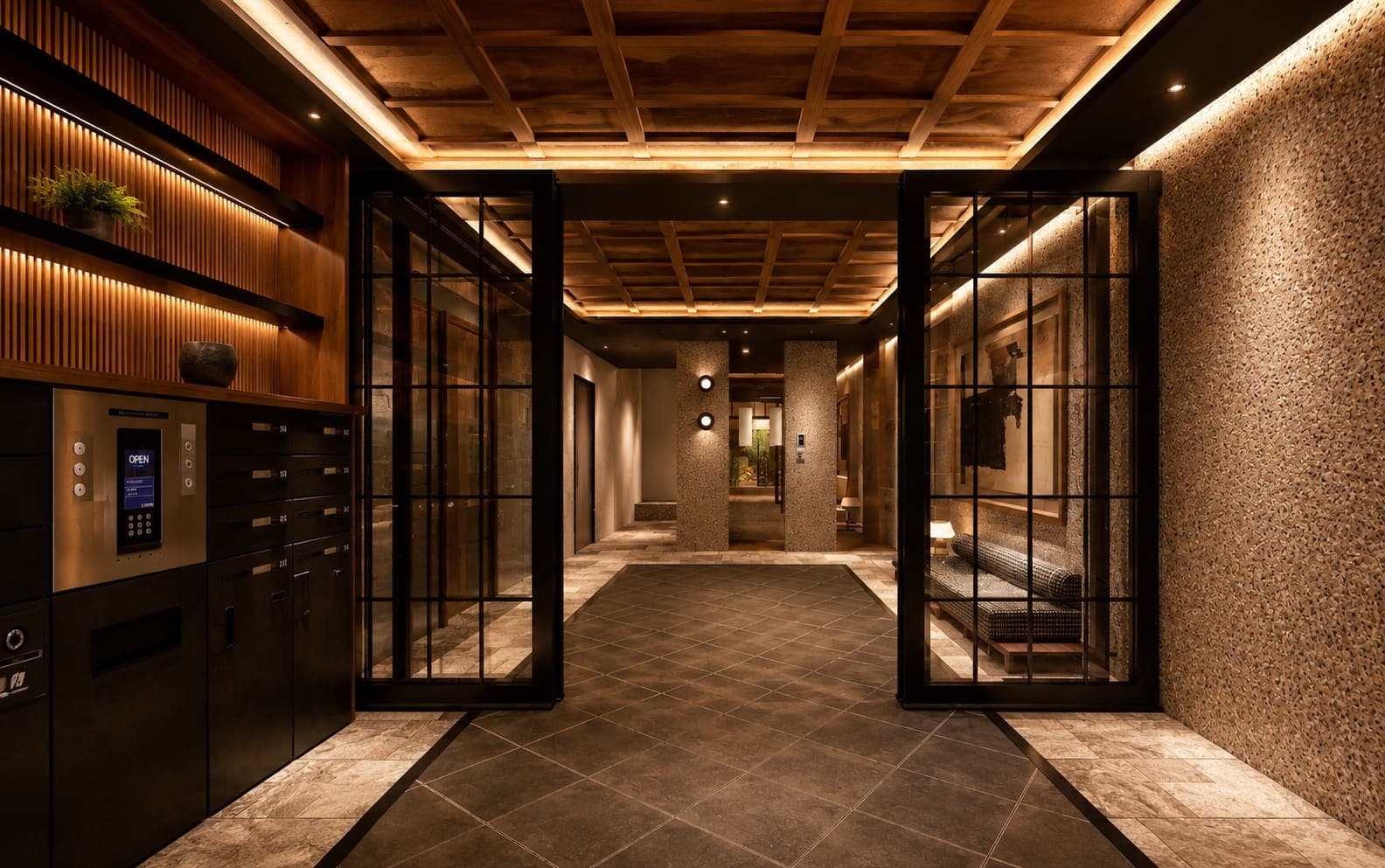 Lobby corridor