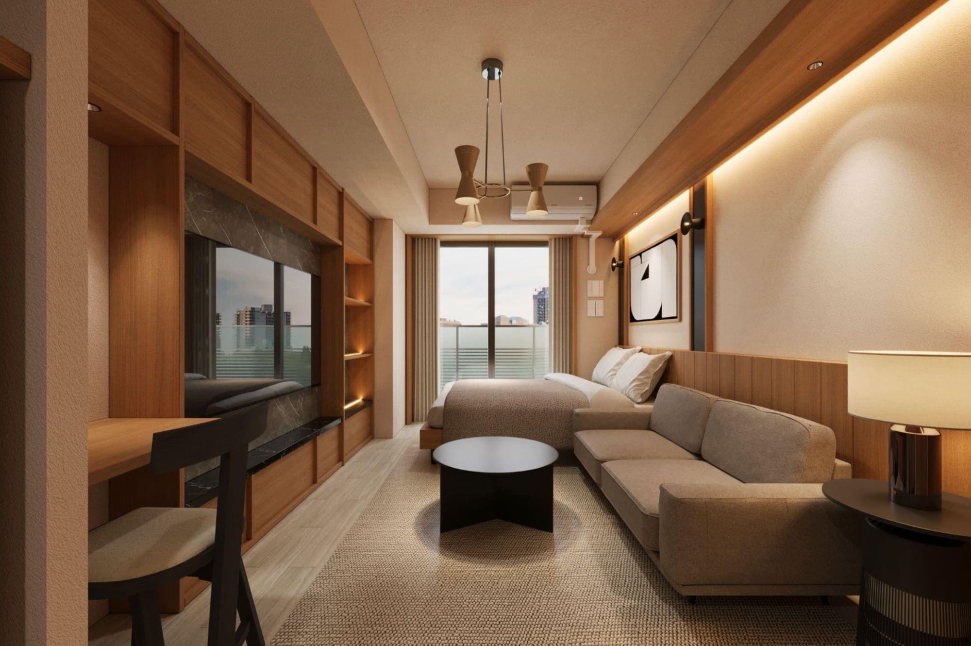 KYO Residence Ginza Tsukiji — interior render