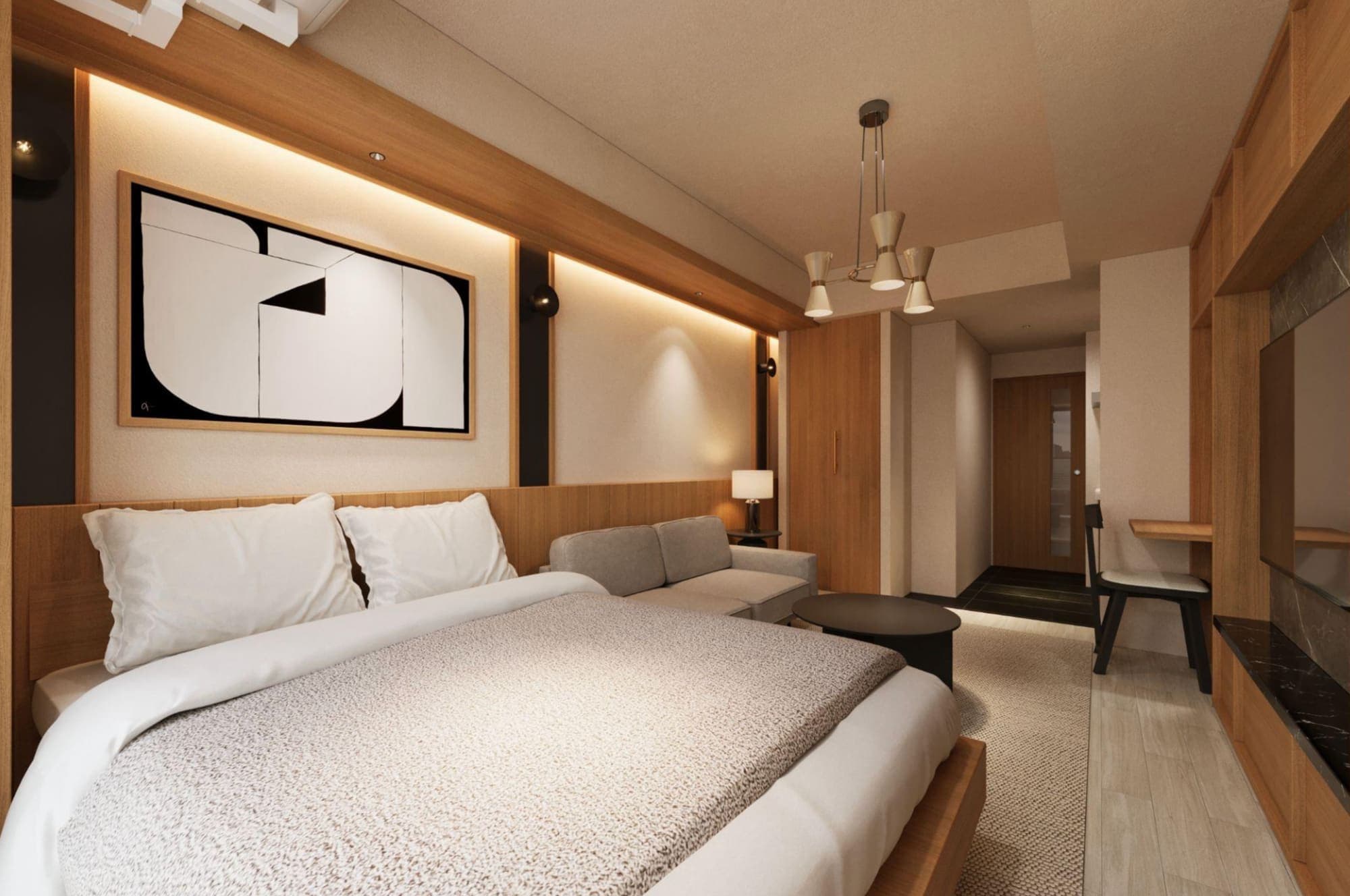 KYO Residence Ginza Tsukiji — interior render