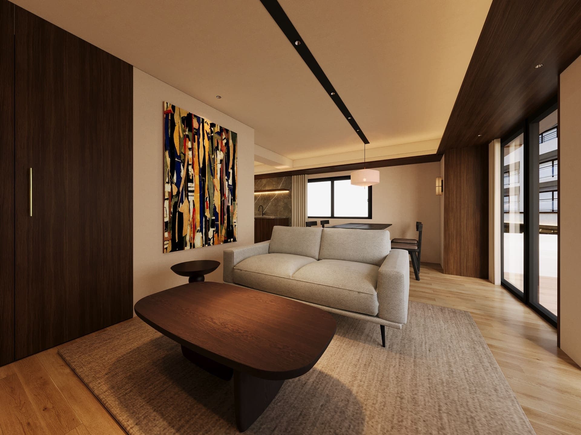 Unit 301 living room