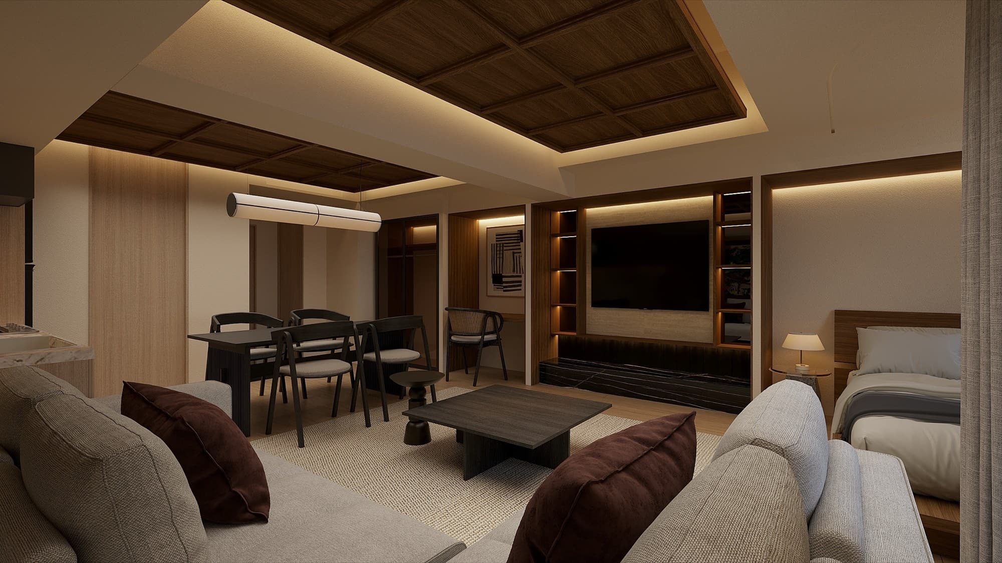 KYO Residence Shirokane — interior render