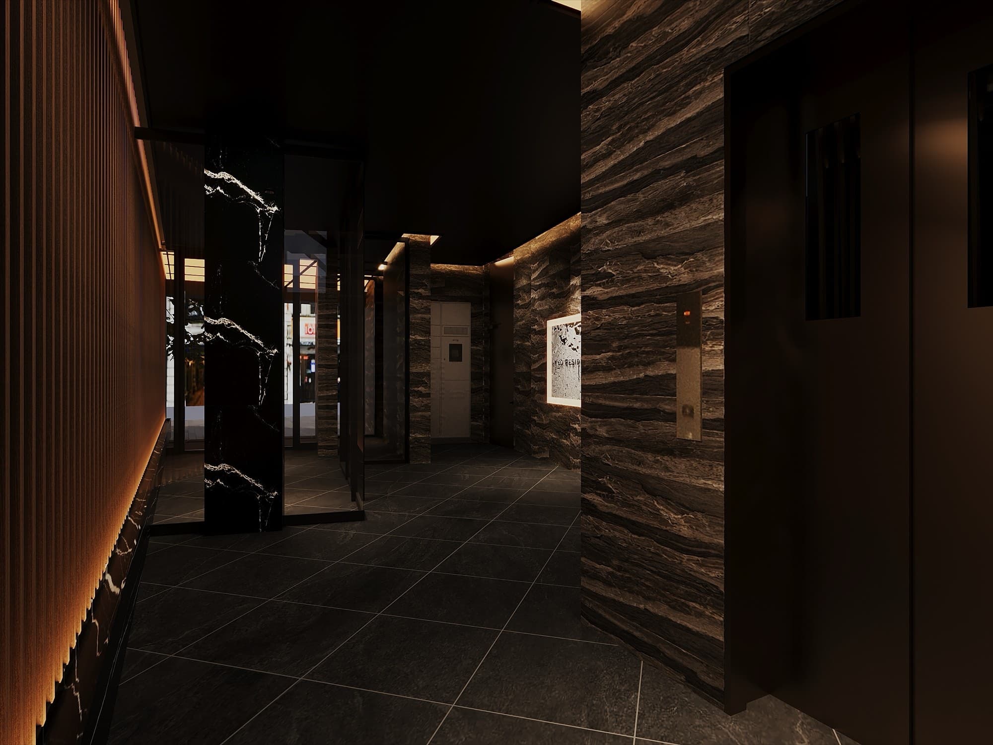 KYO Residence Shirokane — interior render
