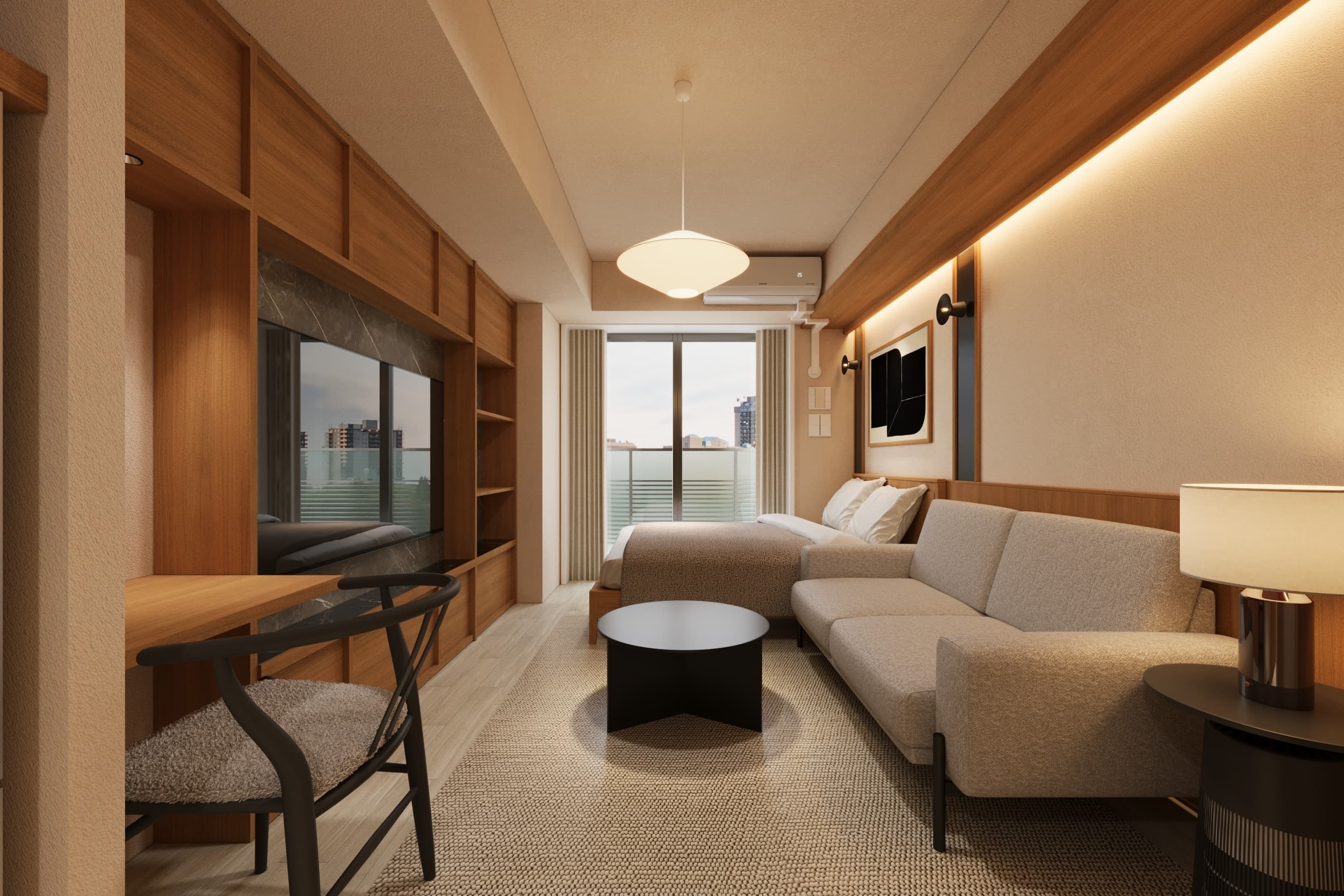 Unit 1106 — 25 m² Studio