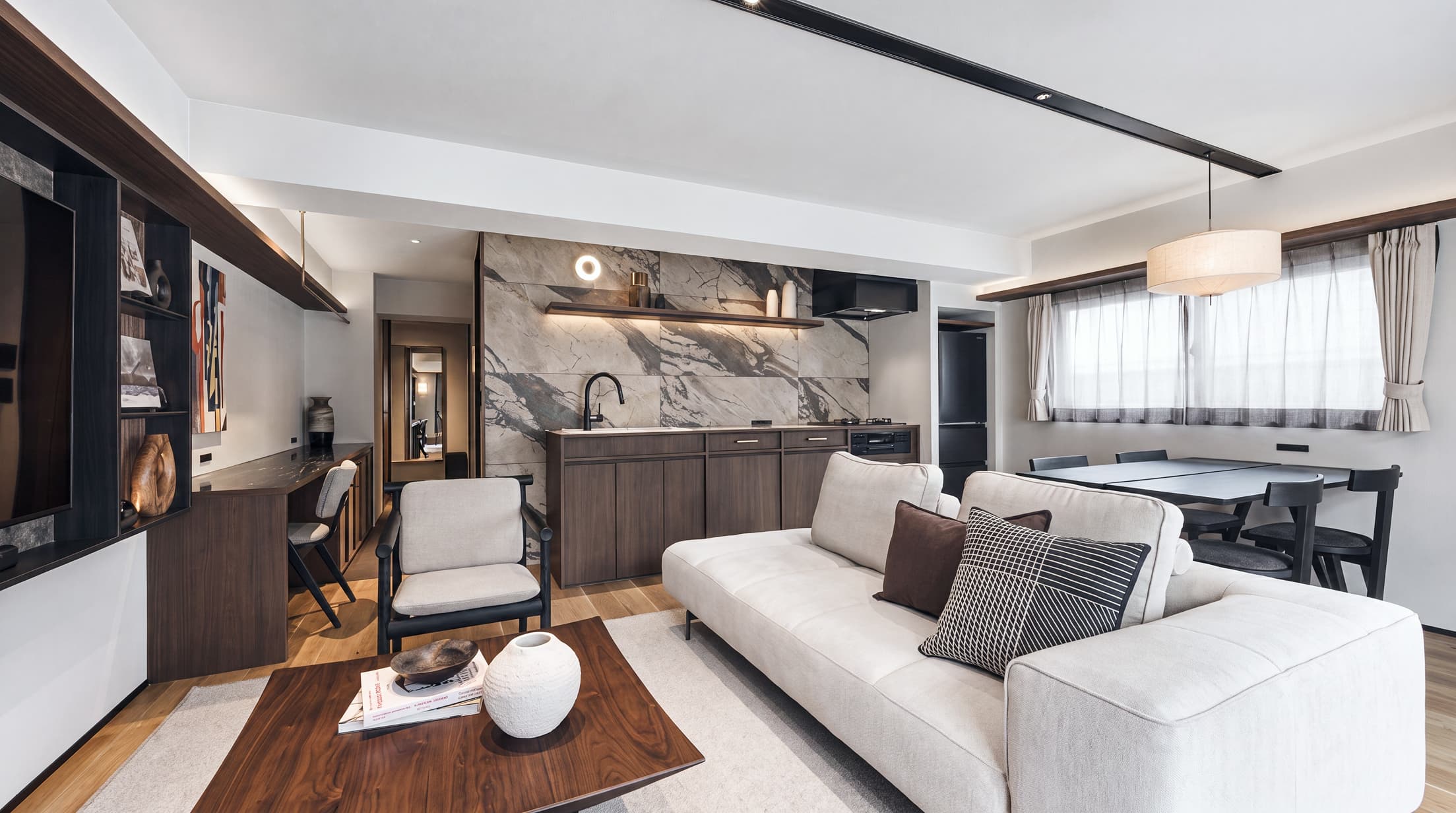 Unit 201 — 53.22 m² 1 bedroom on the second floor at KYO Residence Shinjuku Yoyogi
