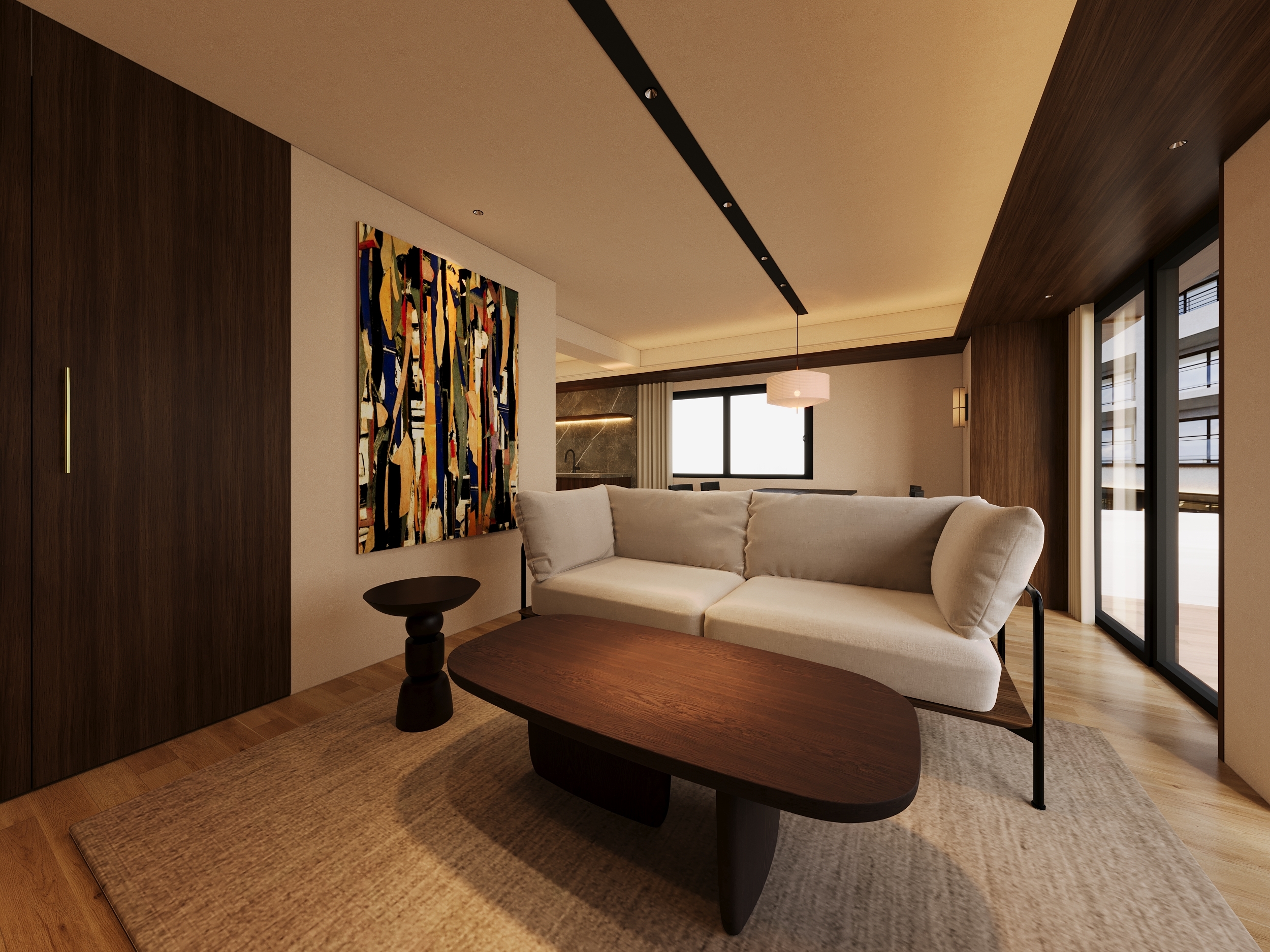 Unit 301 living room